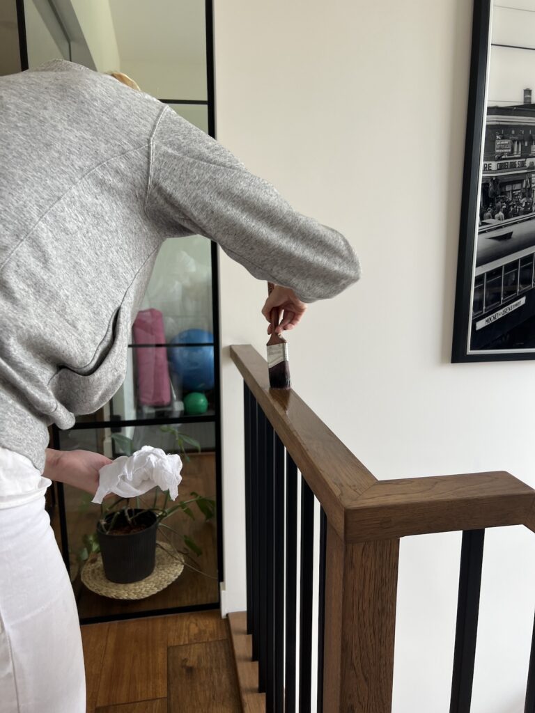 Clear Coat Handrail